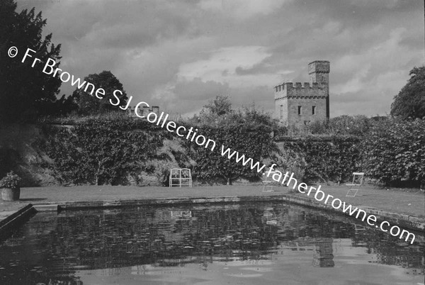 LISMORE CASTLE  THE SWIMMING POOL